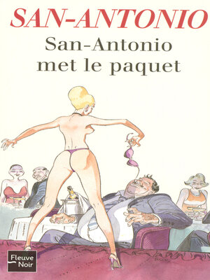 cover image of San-Antonio met le paquet